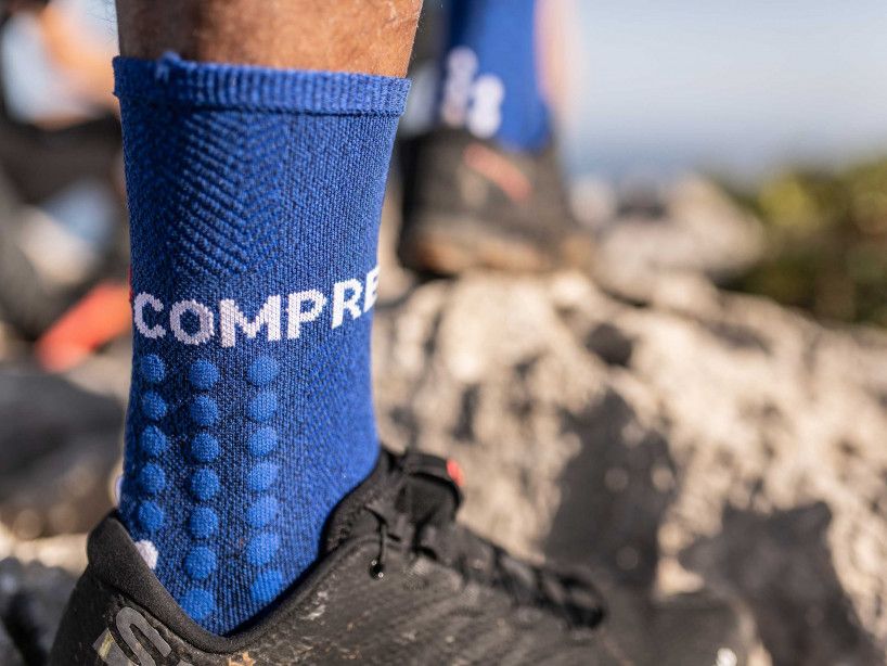 ULTRA TRAIL SOCKS BLUE MELANGE